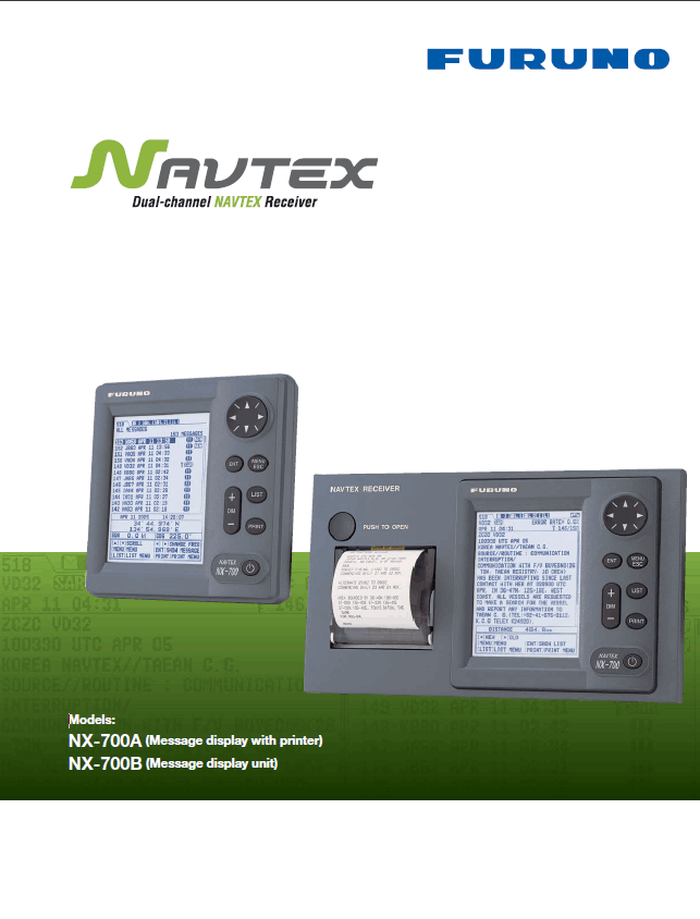 NAVTEX,RADIO ANNUALS